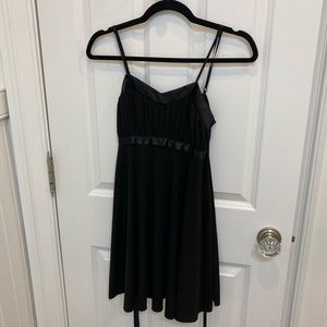 Black mini dress. Barely worn